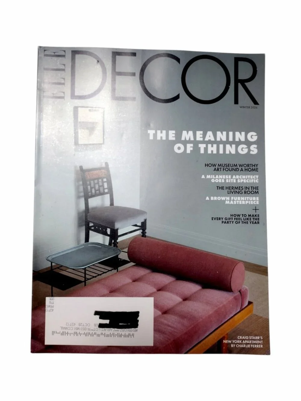 Elle Decor Magazine 5 Issue Bundle 2026, Summer, Winter, March, April, May